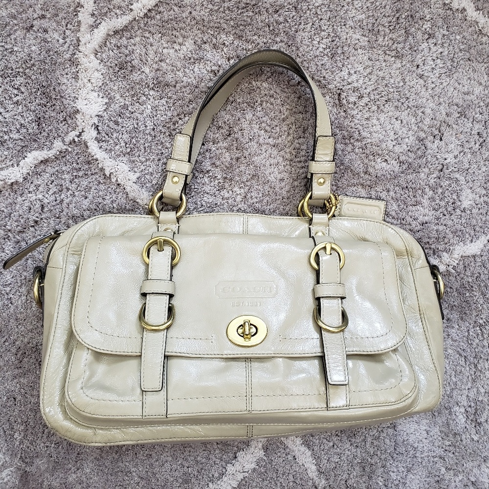 Coach leather purse